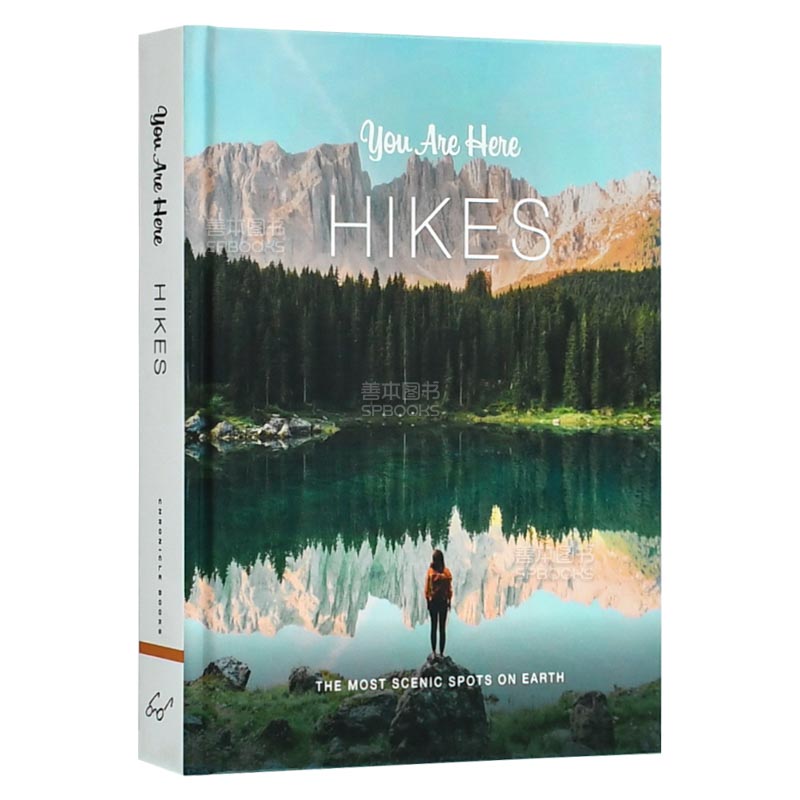 Outdoor Adventure Books For Adults - You Are Here Hikes English Original