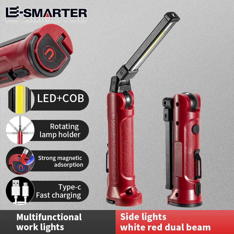 Outdoor Adventure Trips - COB LED Work Light Rechargeable Folding