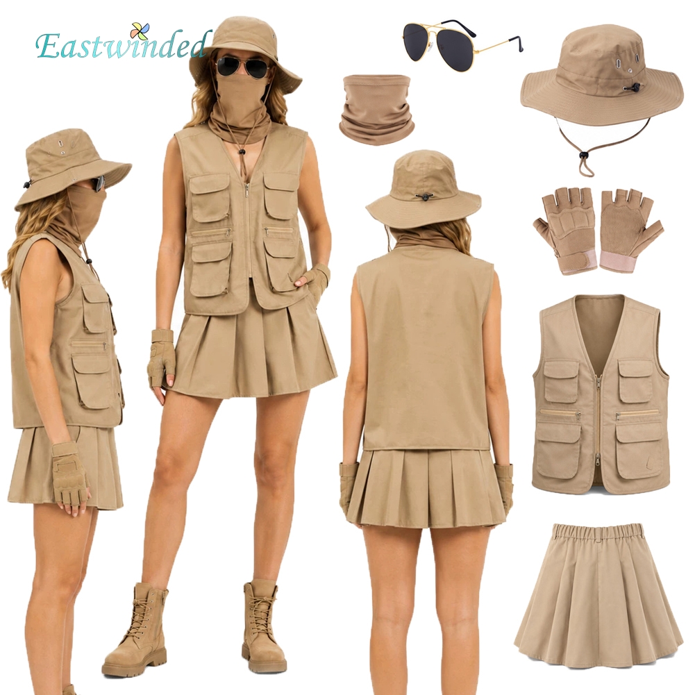 Outdoor Adventure Holidays - Women Explorer Outdoor Clothing Hat Gloves