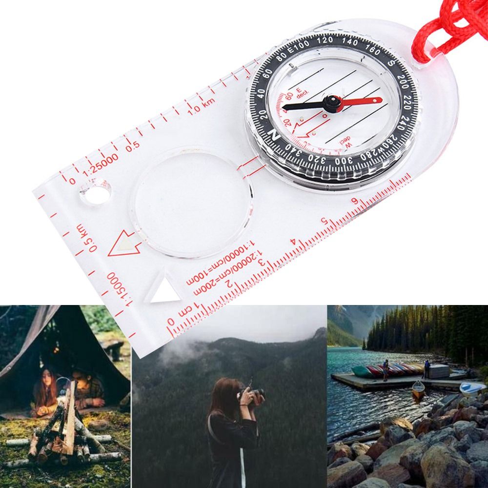 Orienteering Baseplate Compass - Map Compass Orienteering 评论和价格