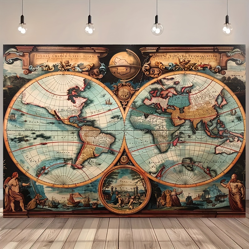 1 vintage nautical adventure b - Outdoor Adventure Background 评论和价格