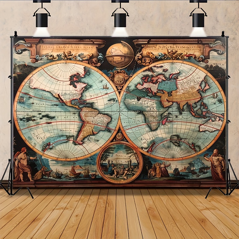 1 vintage nautical adventure b - Outdoor Adventure Background 评论和价格