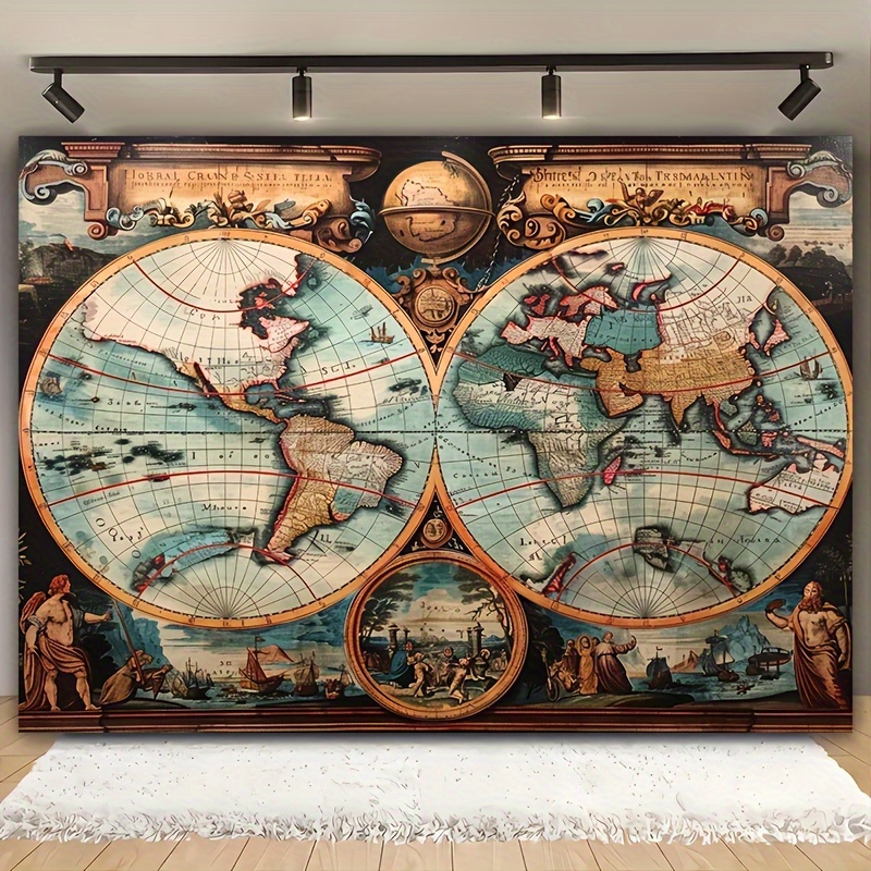 1 vintage nautical adventure b - Outdoor Adventure Background 评论和价格