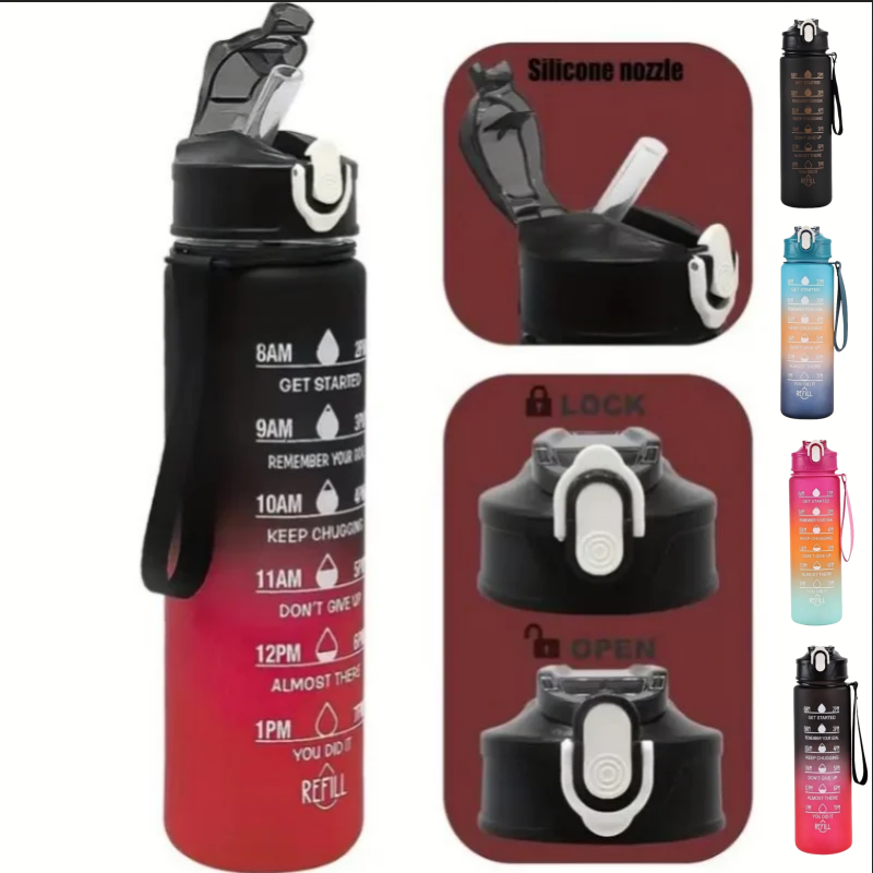 750ml Sports Water Bottle with - Outdoor Adventure Travel 评论和价格