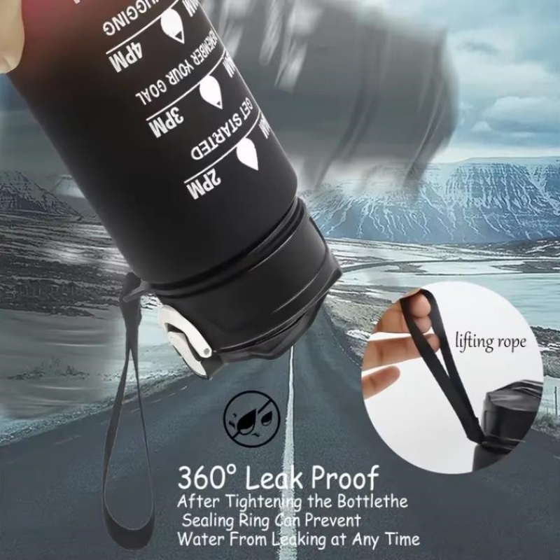750ml Sports Water Bottle with - Outdoor Adventure Travel 评论和价格