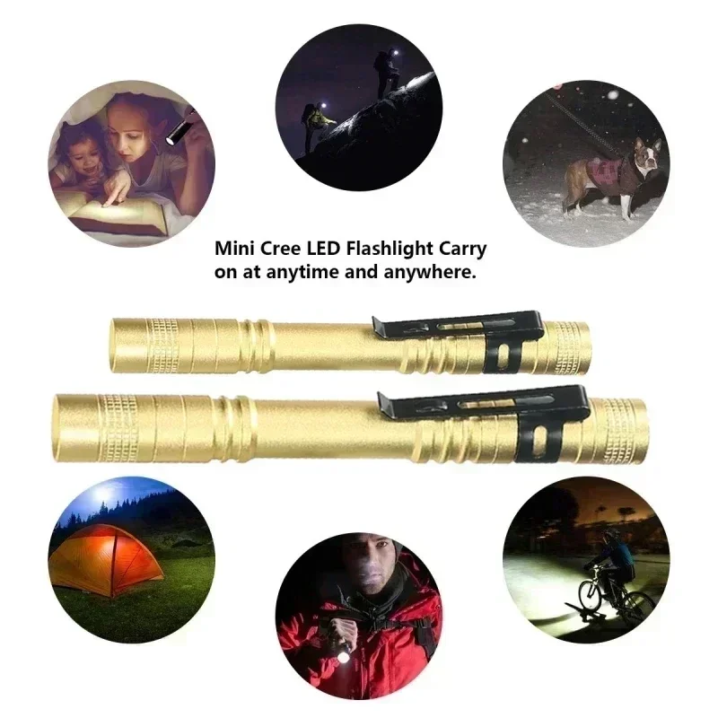 Portable Mini LED Pen Flashlig - Outdoor Adventure Trips 评论和价格