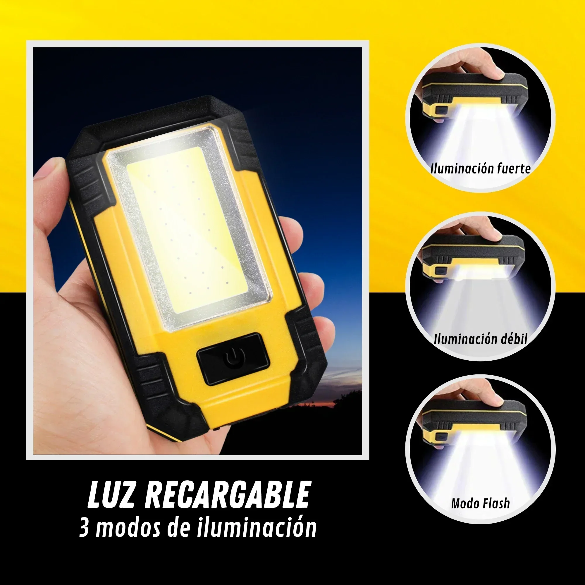 Rechargeable 4000MaH Work Ligh - Outdoor Adventure Trips 评论和价格