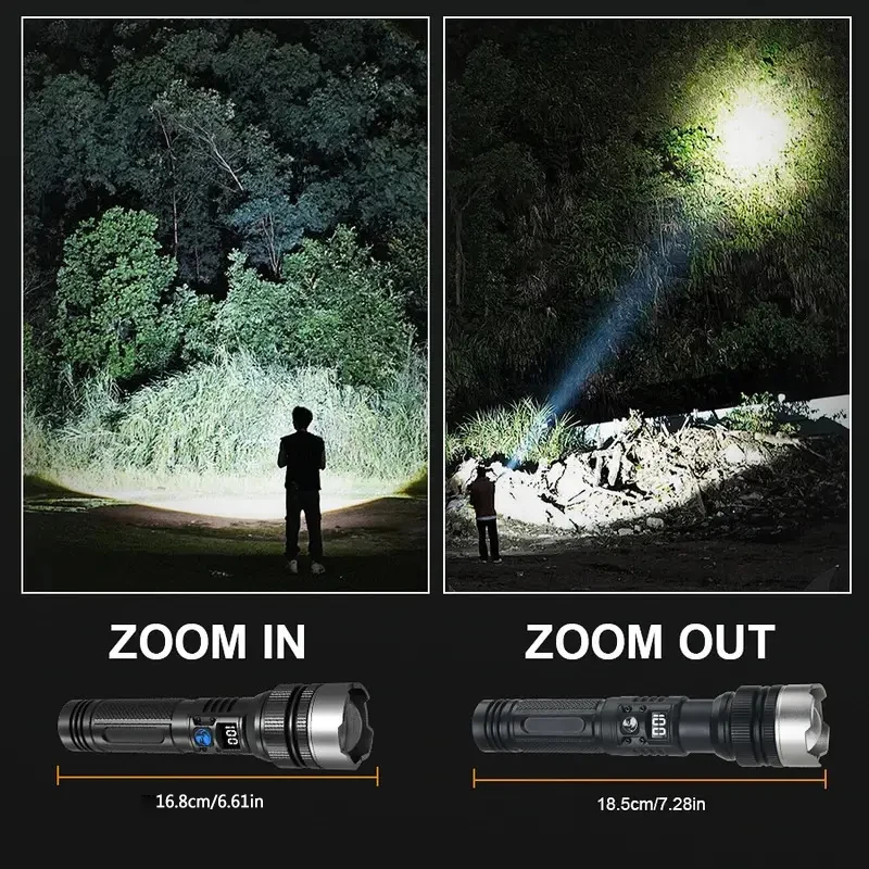 900000LM Powerful LED Flashlig - Outdoor Adventure Travel 评论和价格